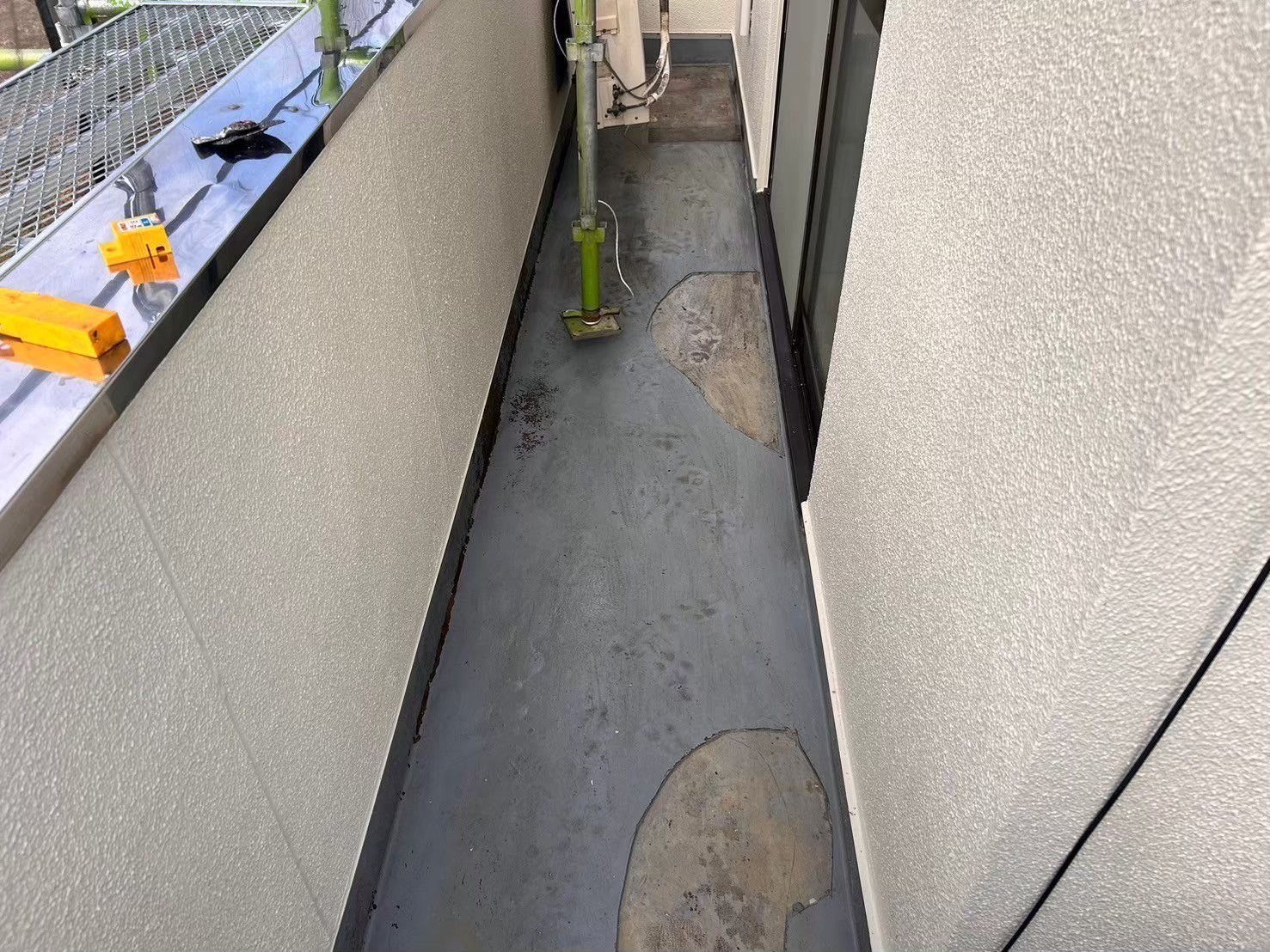 赤磐市　ベランダ防水工事
