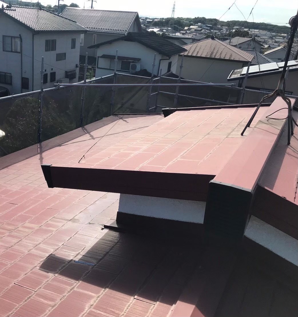 倉敷市屋根塗装工事