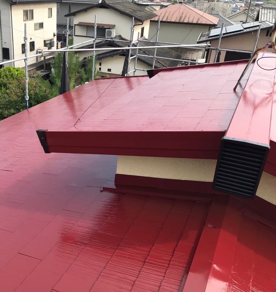 倉敷市屋根塗装工事