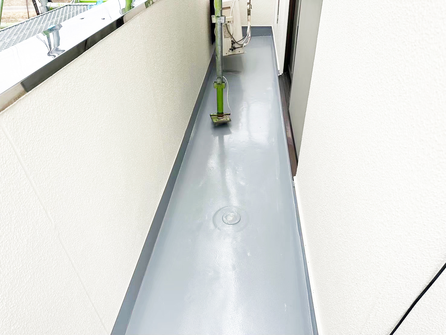 施工事例　ベランダ・屋上防水塗装