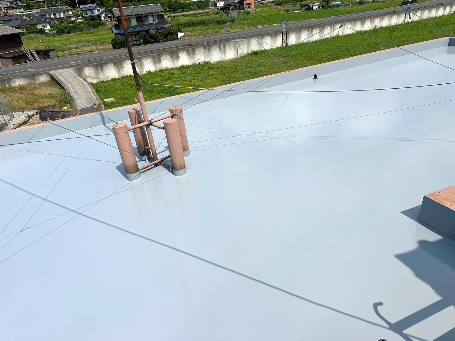 施工例　防水塗装工事