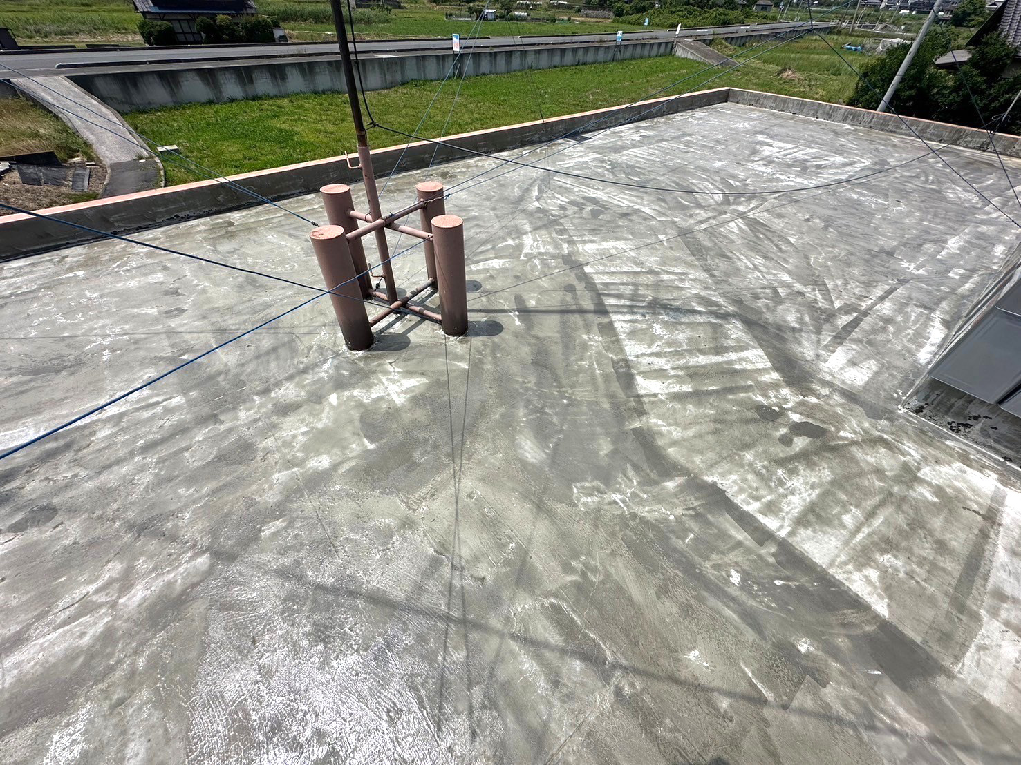 施工例　防水塗装工事