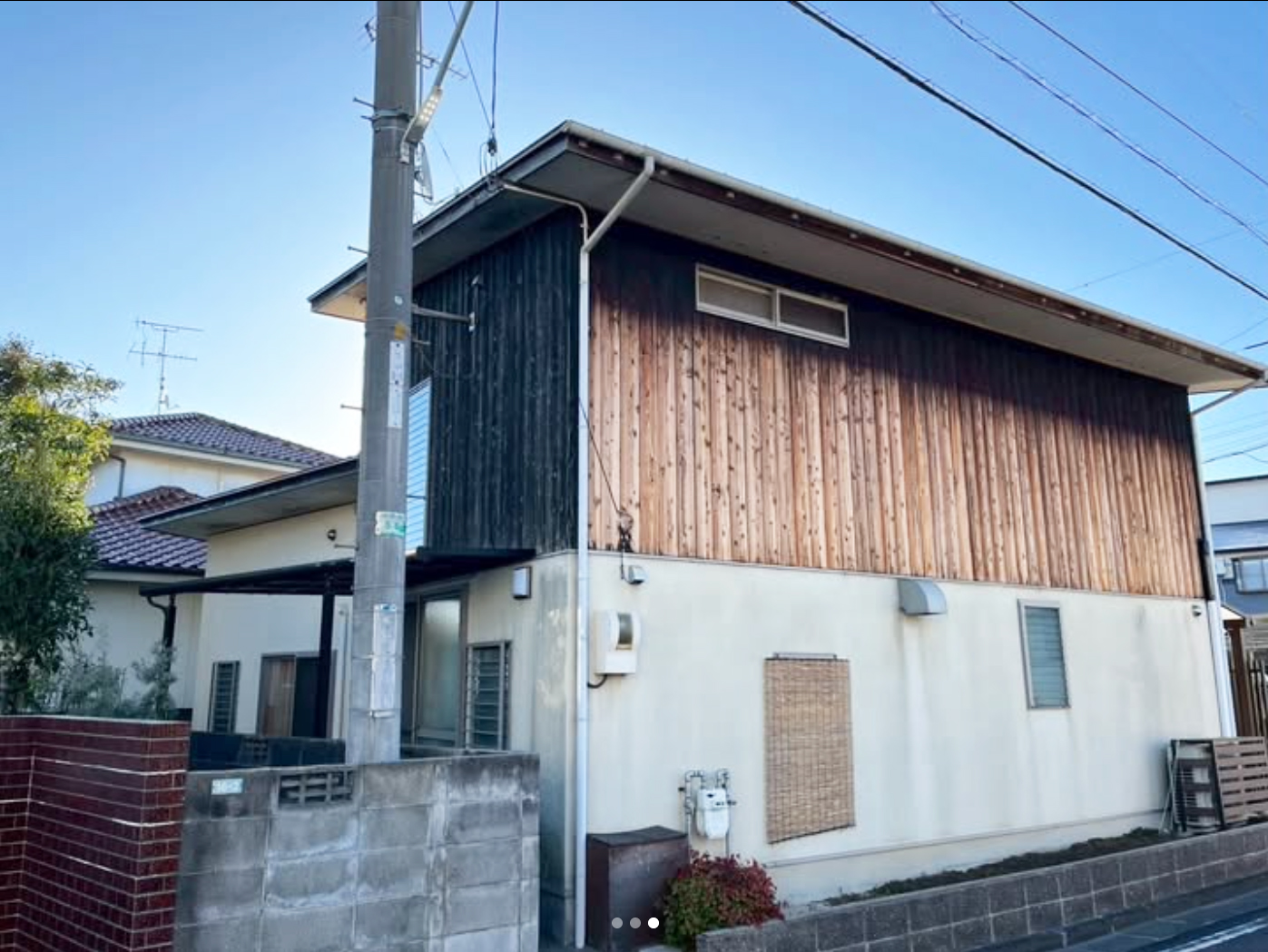 施工事例　木壁の風合いを活かしたリフォーム